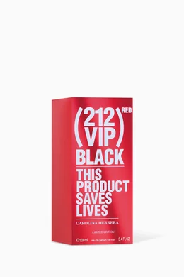 (212 VIP)Red Black This Product Saves Lives M EDP SP 100ML - Image 2